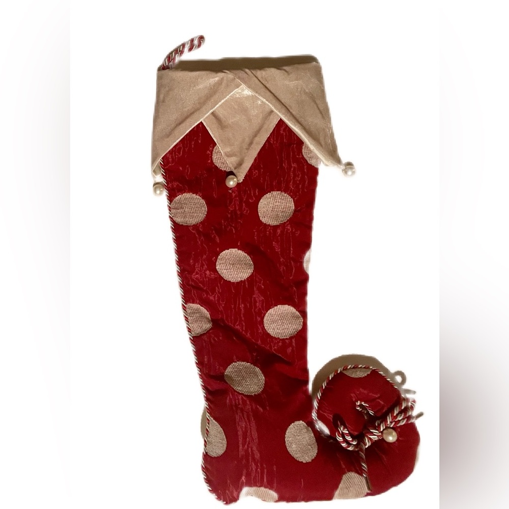 New Seasons of Serendipity Victorian Christmas Stocking